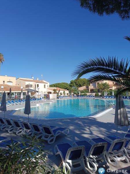 Photo n°2 de :Studio climatis dans rsidence de vacances avec piscine Chauffe, terrasse et parking prive