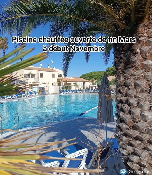 Photo n°1 de :Studio climatis dans rsidence de vacances avec piscine Chauffe, terrasse et parking prive